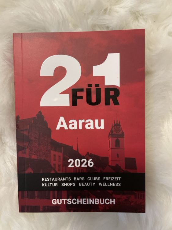 2 Für 1 Aarau Gutscheinbuch 2026 -Letztes Exemplar verfügbar (Neu und ...