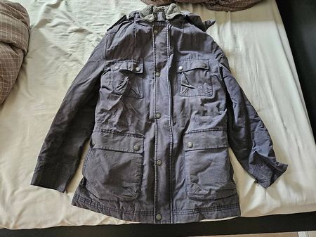 Roy Robson Mantel Winterjacke blau Gr. 52 XL Extra Large