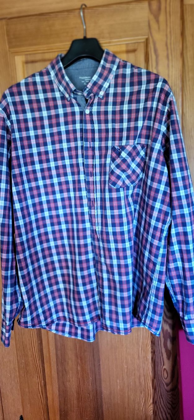 Maddison Camicie: Herrenhemd Langarm gr. XL – Usato da Schweizersholz venduto da fuchs06