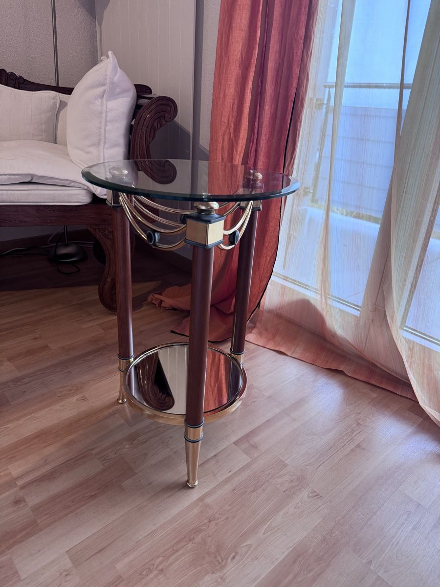 Tavoli: Tisch rund glas – Usato da Mühlau venduto da Anna0137 2