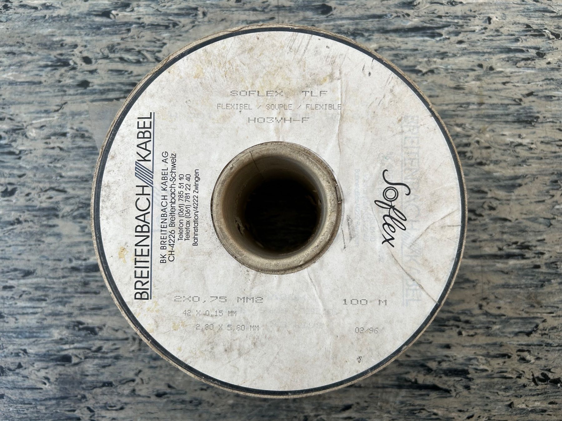 Cavi: 2x0.75mm2 Litzenkabe 100M Soflex Lautsprecher – Nuovo (secondo la descrizione) da Zürich venduto da LuZ_8005 1