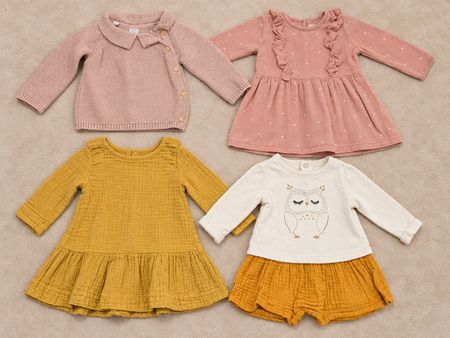 Autumn clothing bundle for baby girl/ Lot de vêtements bébé