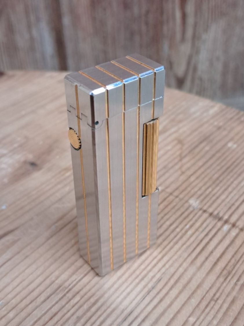 Dunhill Feuerzeuge: Dunhill Rollagas 1986 Lignes en or – Gebraucht aus Bern von Phandora 1