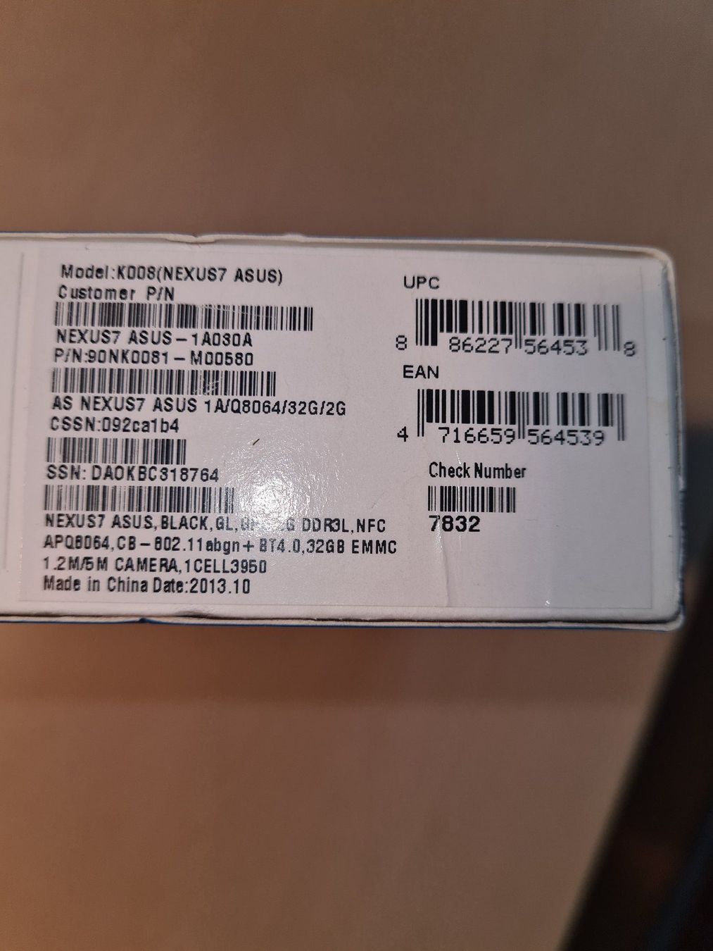 Asus Tablet PC: Tablet/ Tablette Asus Nexus 7 32GB – Gebraucht aus Nyon von gss_7jsq 5