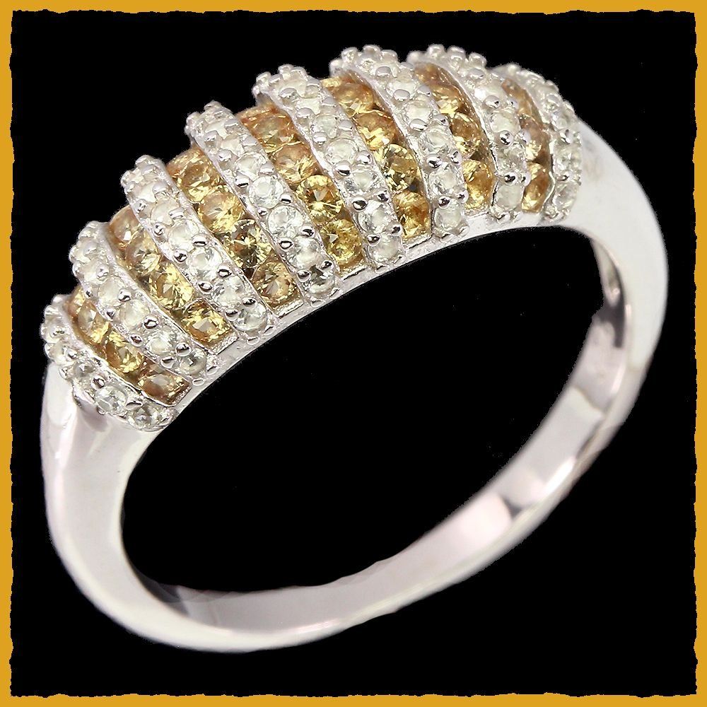Anelli: Orange Saphir Ringe 925 Silber – Nuovo e nell'imballaggio originale da Oberglatt ZH venduto da Goldfee1