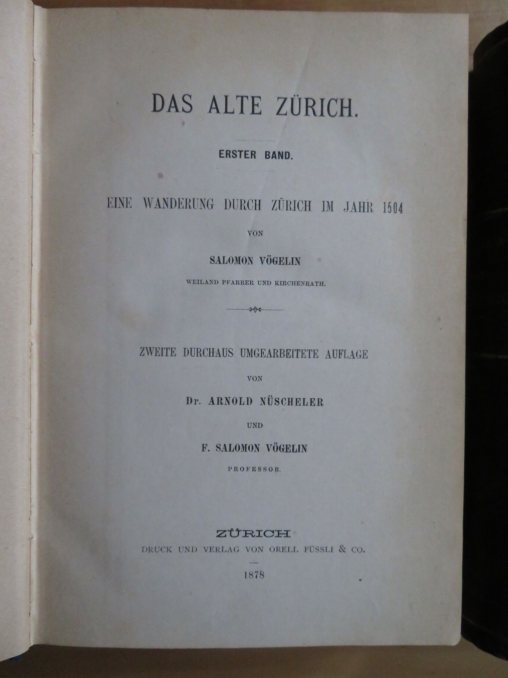 Libri: Das alte Zürich – Usato da Bern venduto da mordswein 3