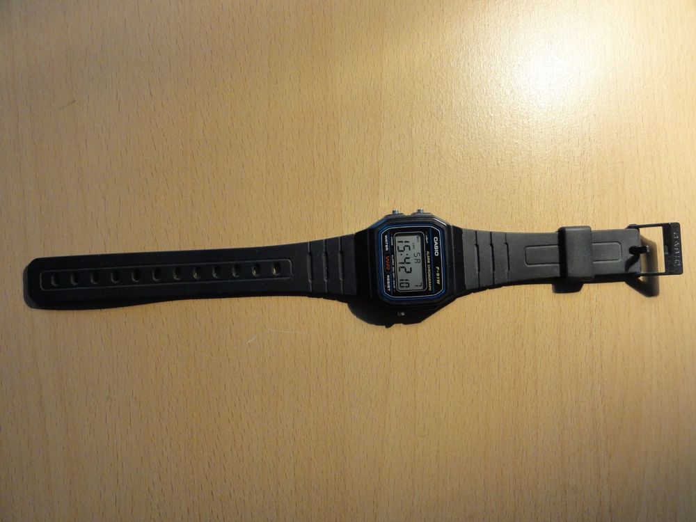 CASIO F--91W Armbanduhr Module No. 596 1271 (Gebraucht) in Nänikon für ...