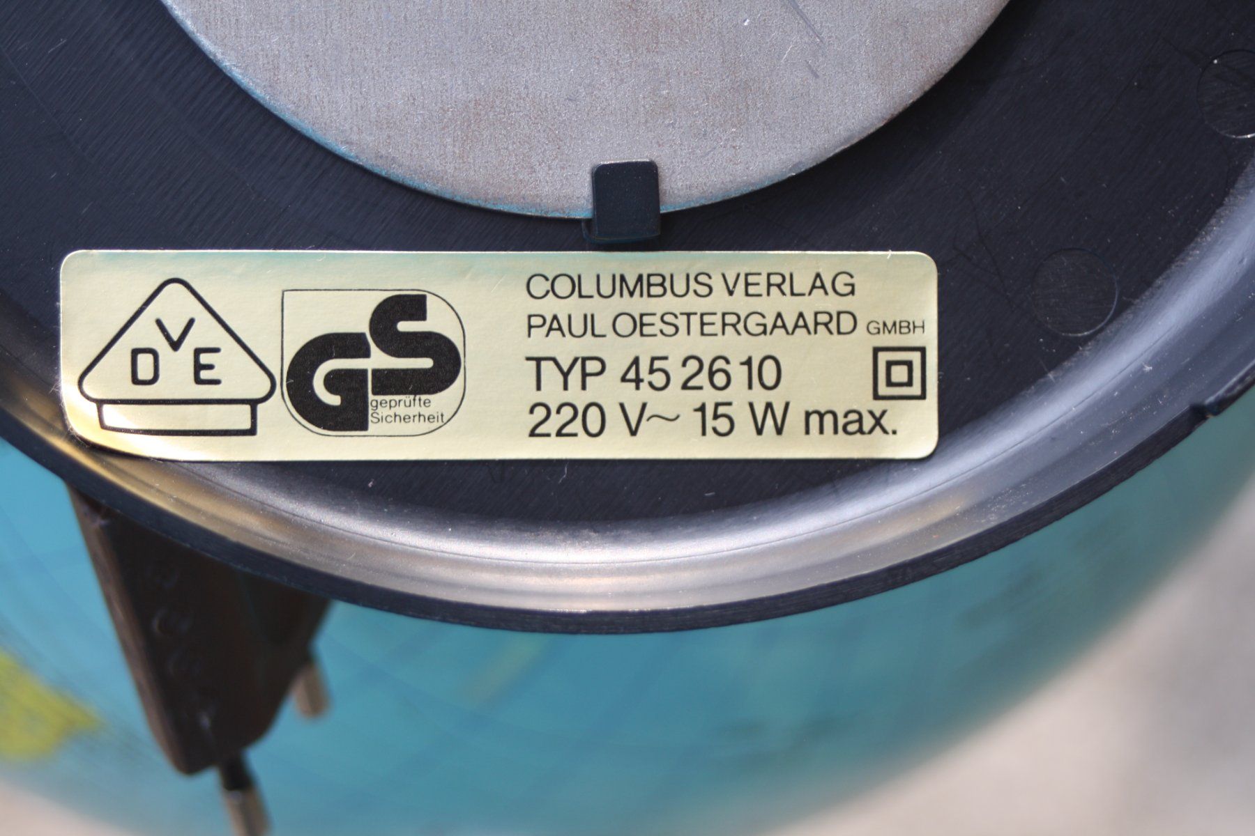 Sonstige Dekorationen & Accessoires: GLOBUS WELTKUGEL MIT BELEUCHTUNG – Gebraucht aus Wauwil von Pneuedy 9