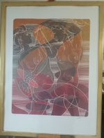Hans Erni - handsignierte Lithographie gerahmt m. Zertifikat