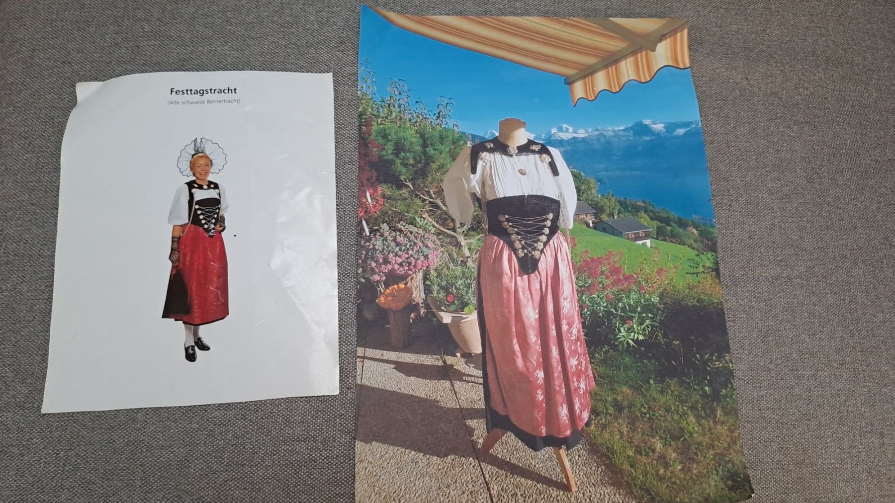 Vestiti: Alte schwarze Berner Festtagstracht – Usato da Subingen venduto da pat_j5m9 1