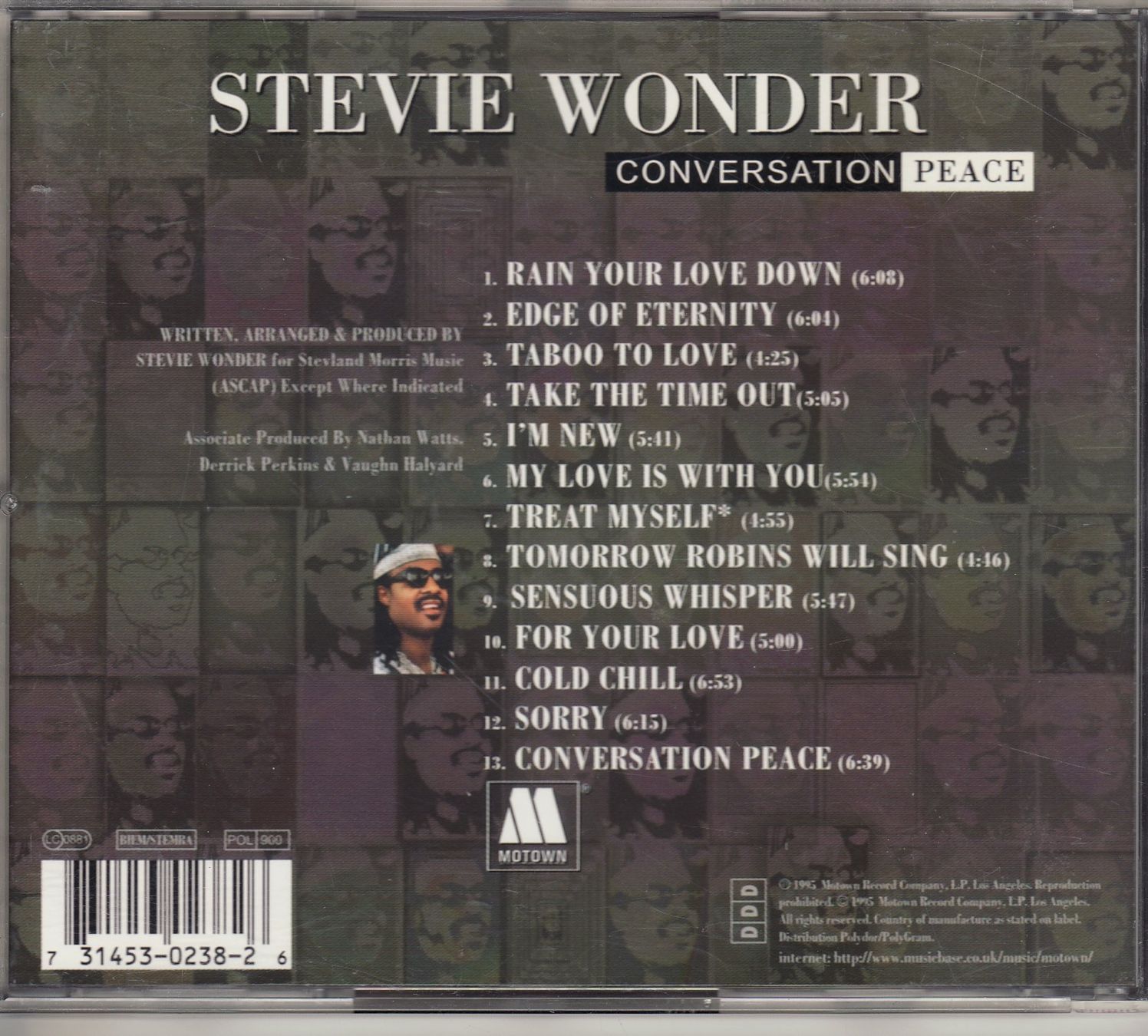 CD: Stevie Wonder – Conversation Peace – Nuovo (secondo la descrizione) da Boussens venduto da catfood01 1