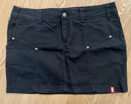 Schwarzer Minirock von EDC by Esprit, Gr. 40