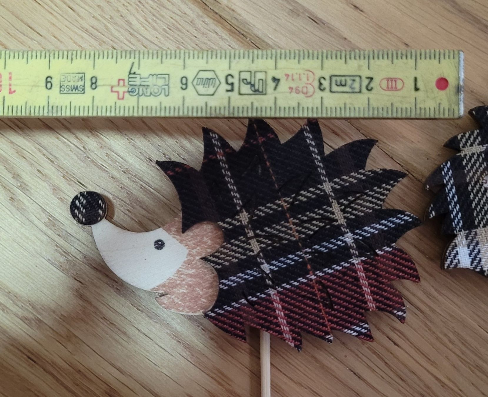 Tutte le decorazioni: Herbstdeko: 12 süsse Igel Deko-Stecker,  Neu! – Nuovo e nell'imballaggio originale da Lupfig venduto da Angel17