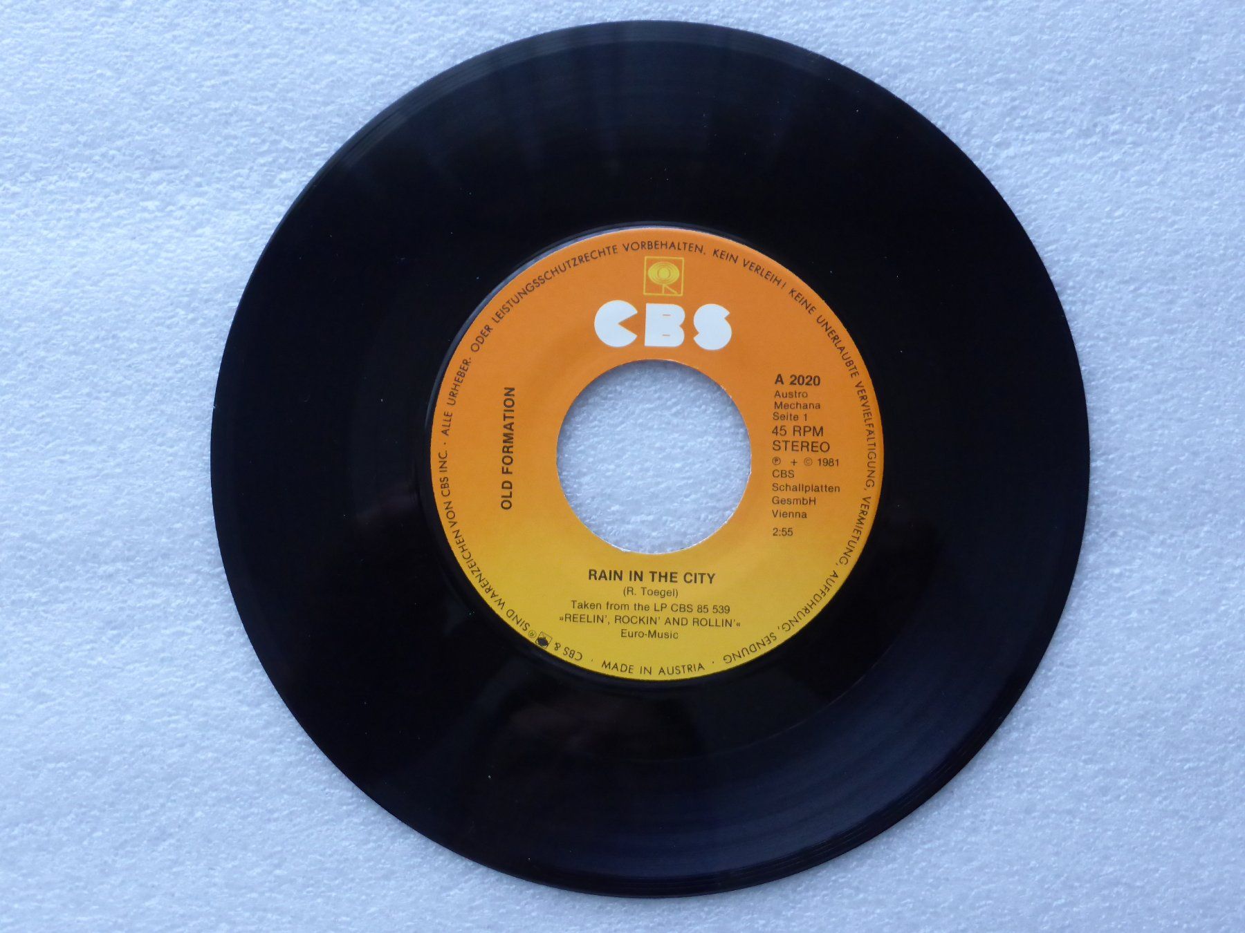 Dischi in vinile: Vinyl Single   OLD FORMATION – Usato da Küssnacht am Rigi venduto da Mondkinder 1