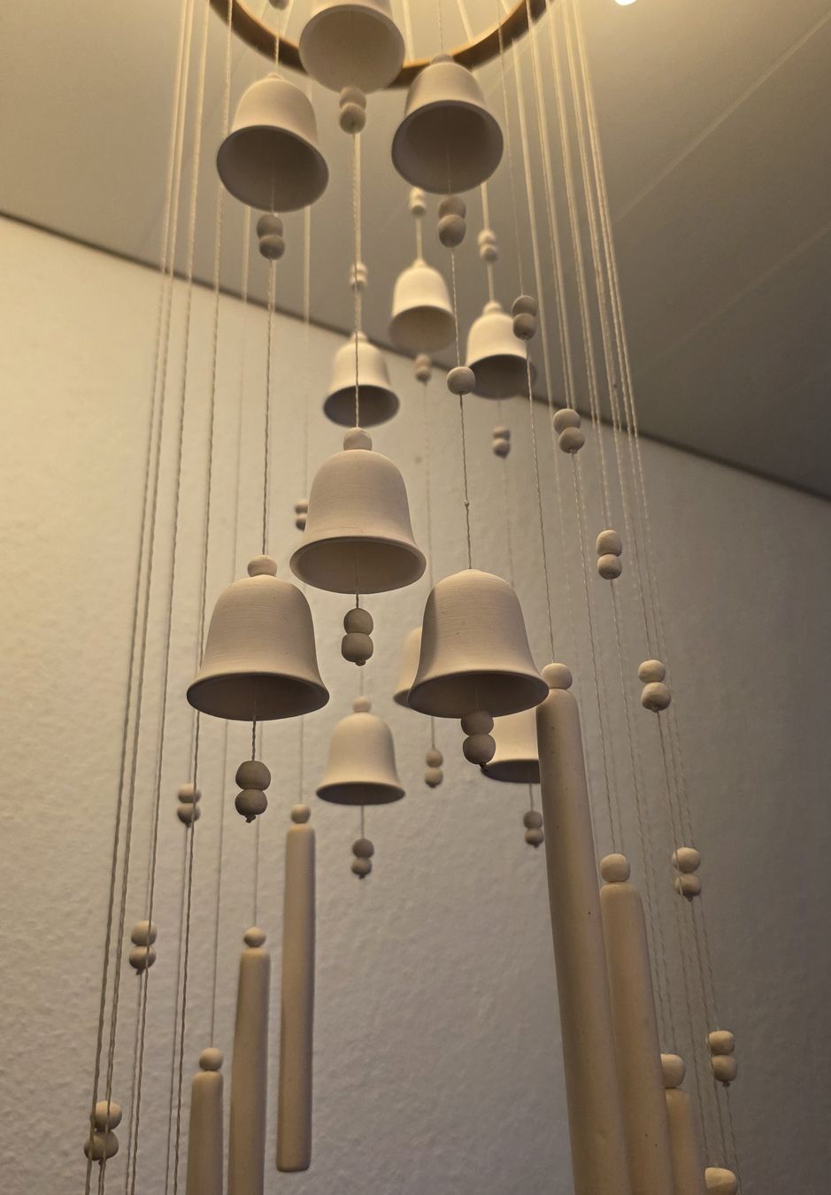 Altro in Decorazioni & Accessori: Dekorative Hängelampe Windspiel Glocken, ca. 140cm lang – Usato da Rheinsulz venduto da Gilea 1