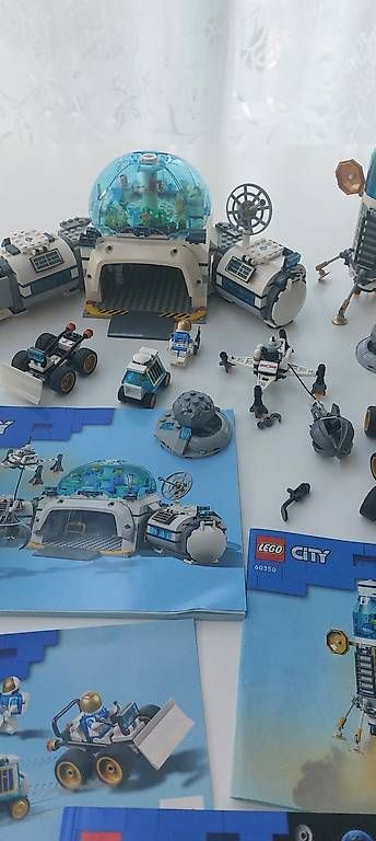 Lego Spielzeuge: LEGO City Space Mondmission 3 Sets – Gebraucht aus Geuensee von Itingen1 2