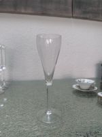 Sektglas Glas klar 5Stk guter Zustand
