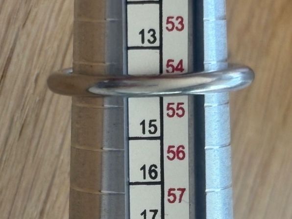 Anelli: Luxus Elegante Gr: 17/7 Ring  Farbe : Silber – Nuovo (secondo la descrizione) da Biel-Bienne venduto da Roserosse13 6