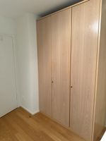 Wardrobe natural wood finish 150x235x59