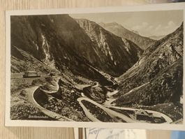 Photo Karte / Schöllenen Bahn - Ausgabe ca. 1920