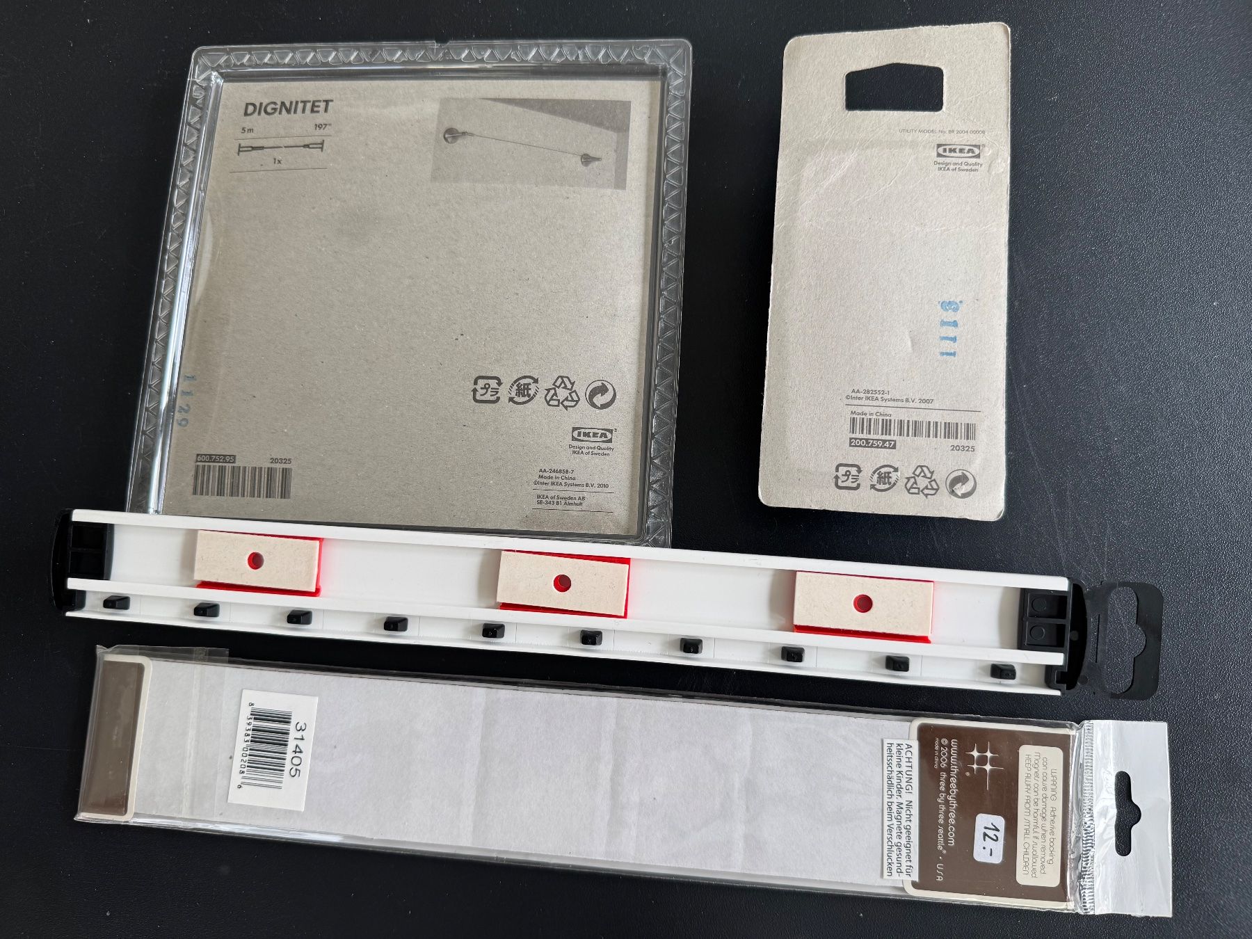 Eisenwaren: Set de systèmes d'accrochage décoratif – Neu und originalverpackt aus Zürich von lcg_898x 1