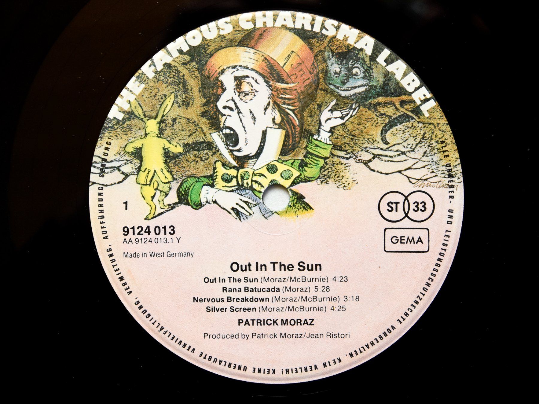 Dischi in vinile: Patrick Moraz - Out in the Sun – Usato da Belmont-sur-Yverdon venduto da ag97 2