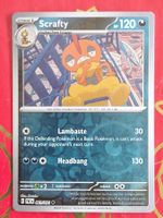 Scrafty - Pokemon Reverse Holo Paldean Fates