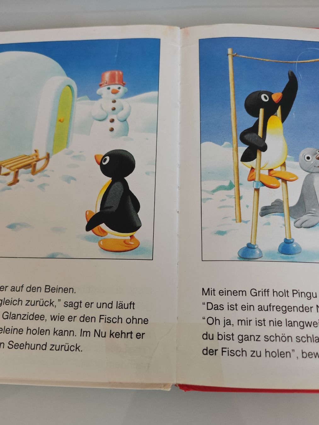 Libri: Pingu und der Seehund Buch Silva  – Usato da Boswil venduto da RBR4 2
