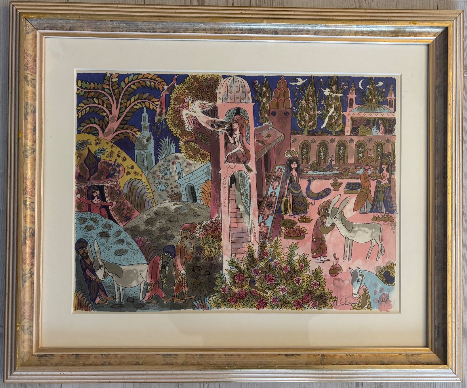 Arts picturaux & lithographies: Robert Wyss (1925-2004) Farblithografie handsign., numeriert – D'occasion à Rütihof par til_68lp