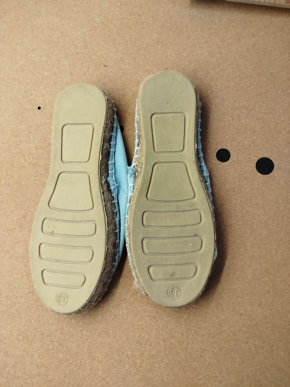 Scarpe da uomo: Sommer Espadrilles, hellblau, Gr. 33, Top Zustand! – Usato da Oberhofen am Thunersee venduto da jojozurich 2