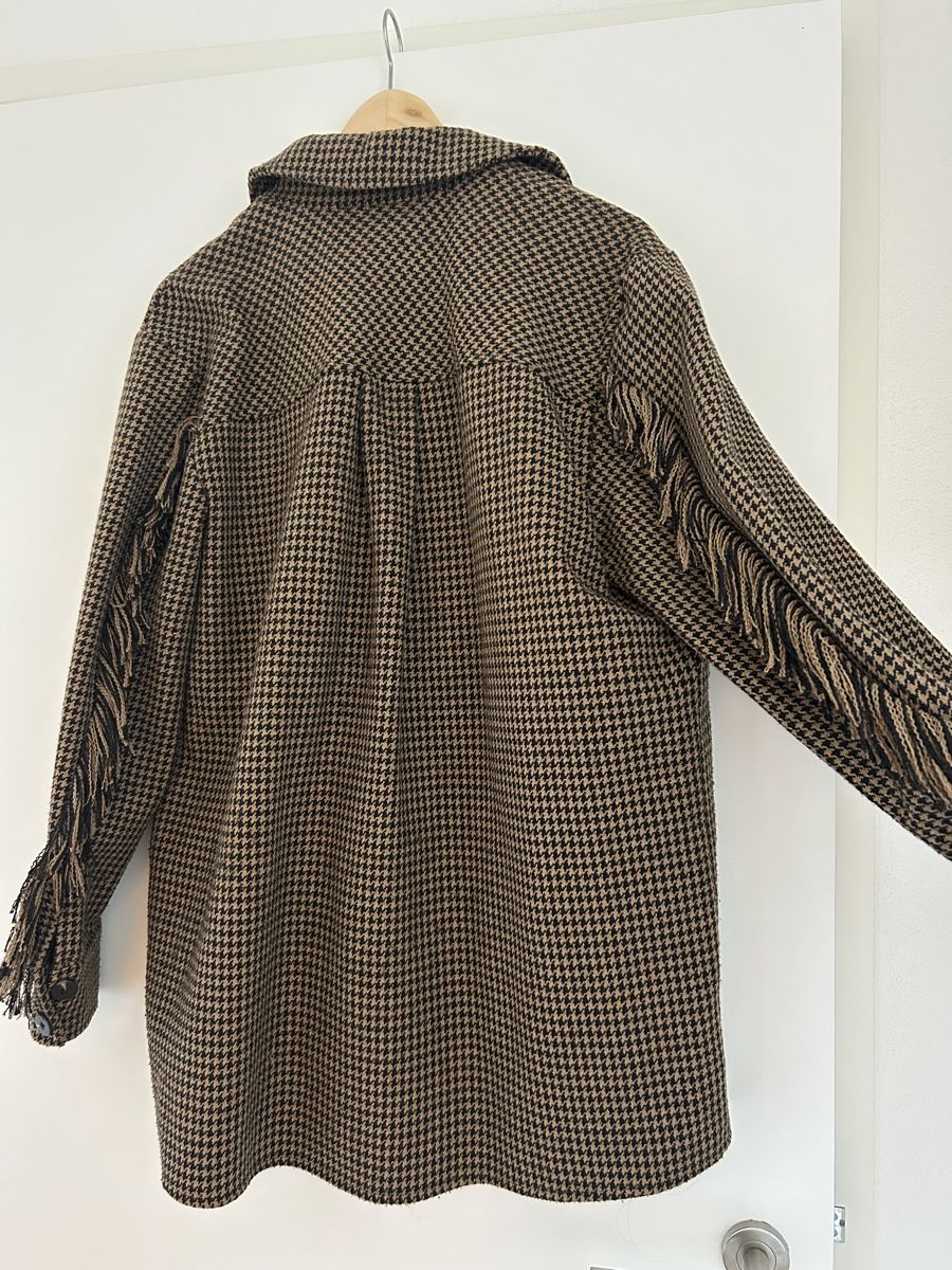Vila Cappotti: Vila Übergangsjacke, Grösse 38, Hahnentritt-Muster – Usato da Jona venduto da Tanmue 1