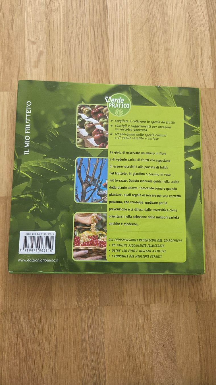 Libri: Buch "Il Mio Frutteto" Gartentipps guter Zustand – Nuovo (secondo la descrizione) da Stäfa venduto da schatzolina 1