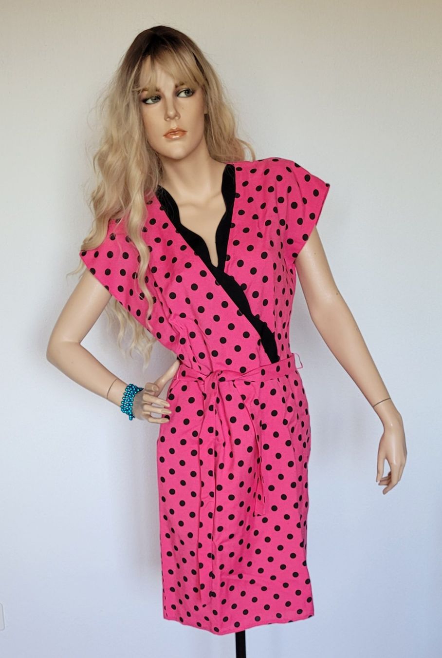 Vestiti: Rockabilly Kleid getupft Gr.40 – Usato da SCHÜBELBACH venduto da CoKaHa