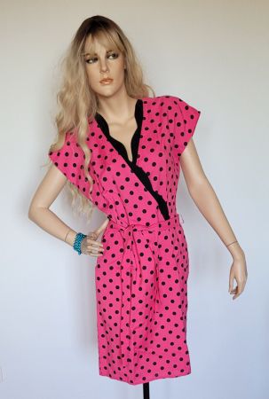 Rockabilly Kleid getupft Gr.40