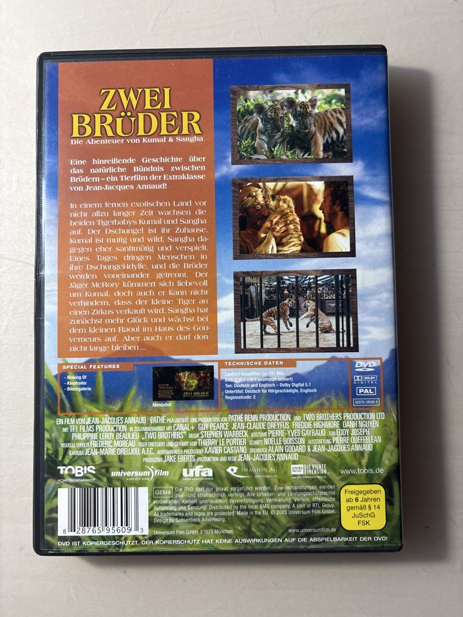 Tutti i DVDs: Zwei Brüder (0425) – Usato da Ruswil venduto da Slivio_ 1