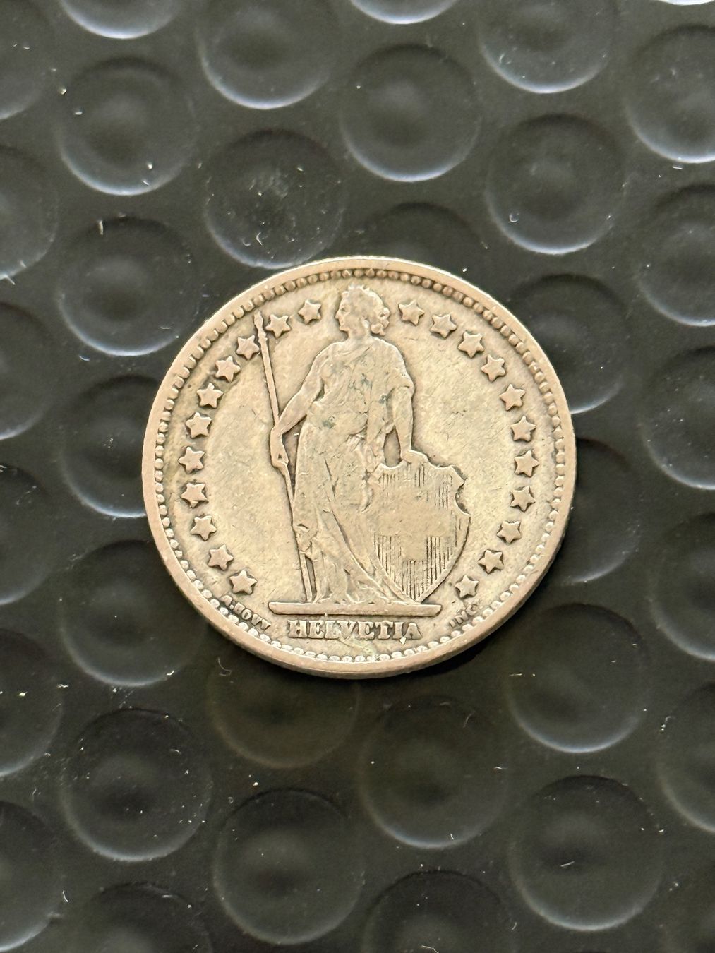 Tutti le monete: 1 Franken 1875  Rar – Usato da Wallisellen venduto da SWISS_SILVER1 1