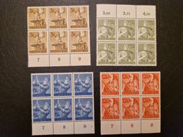 Deutsches Reich Briefmarken Blöcke postfrisch
