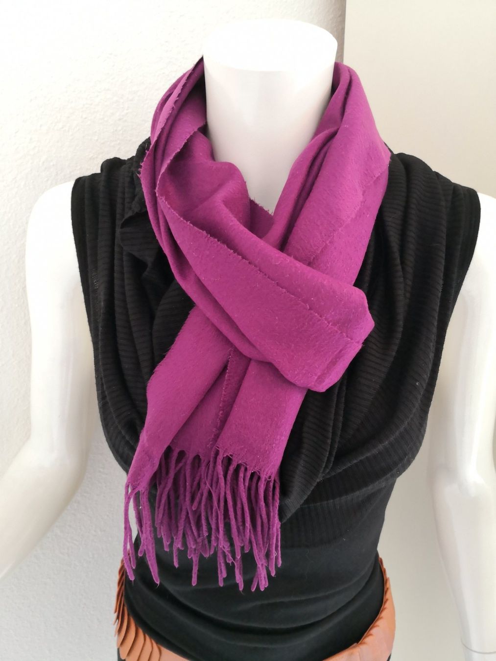 Foulards, Tücher & Schals: 🤩WEICHER SCHAL VIOLET NEU – Neu (gemäss Beschreibung) aus Olten von Naja-Twins-Twins 1