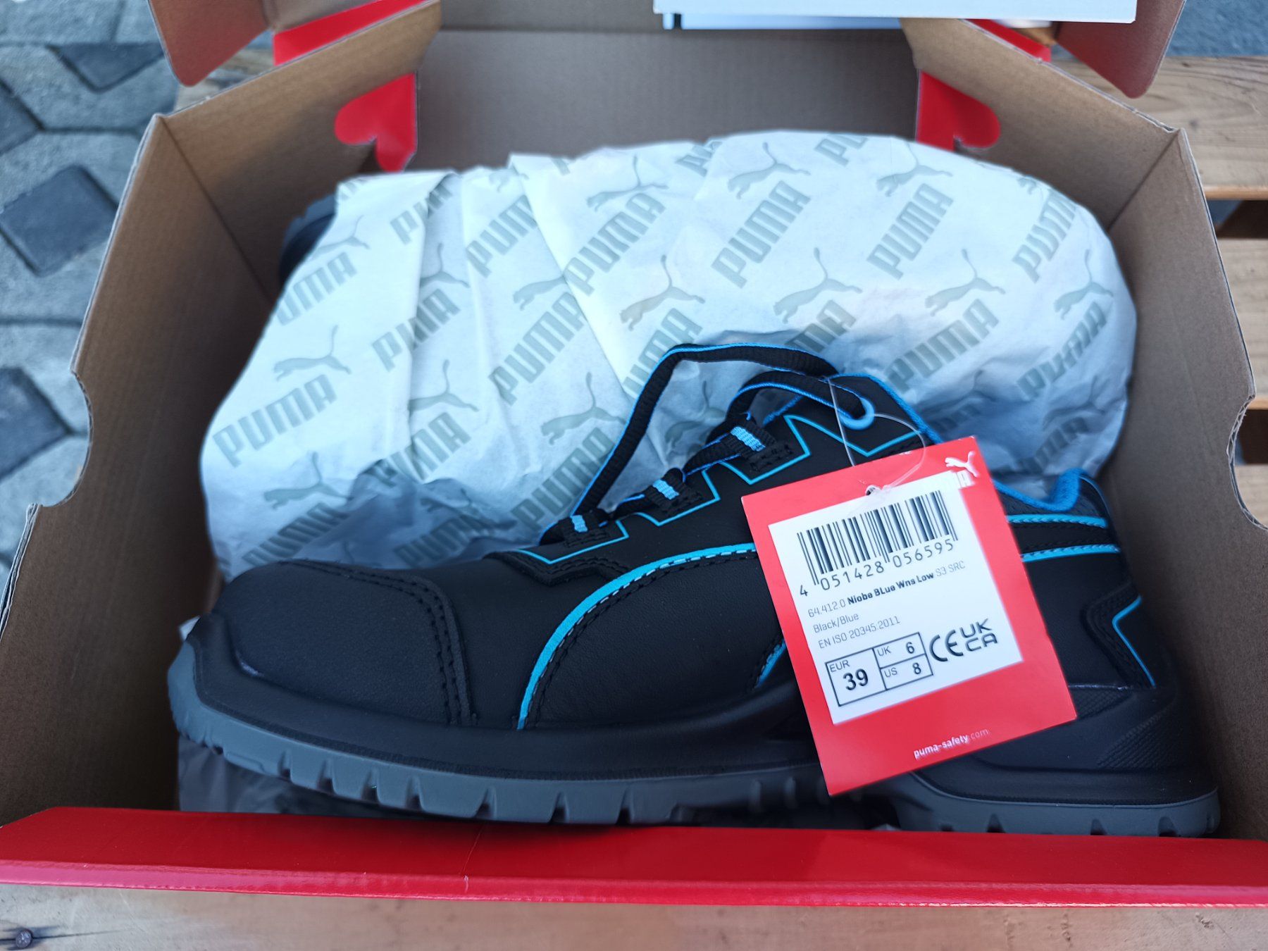 Puma Damenschuhe: Puma Sicherheitsschuhe S3 ESD SRC 39 – Neu und originalverpackt aus Oberegg von 19franzi94 7