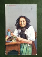 Bernerbäuerin um 1920 AK Bern Trachten Menschen Trachten