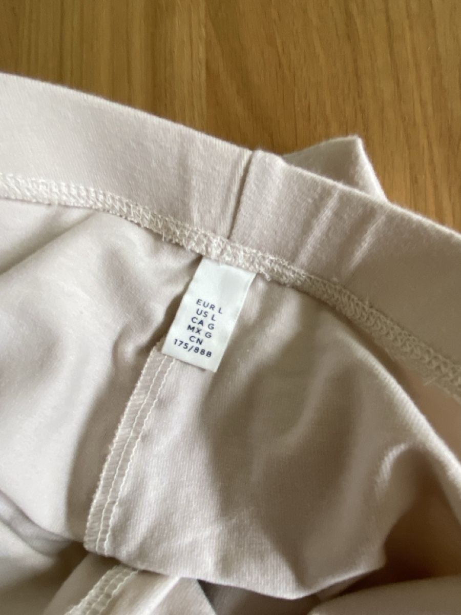 H&M Leggings: Radlerhose hellbeige Gr.L Baumwolle – Neuf (Voir description) à Hünibach par nadalila 3