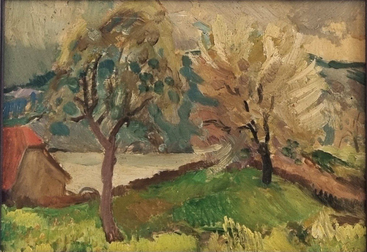 Gemälde: Franz  Bözinger - Solothurn - Oelbild – Gebraucht aus Rothrist von RROENK 1