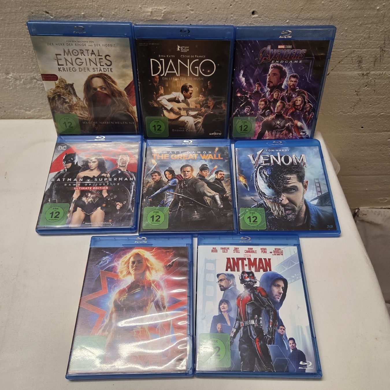 Alle DVDs: Blu-ray Filme Sammlung 8x – Gebraucht aus Stans von Ducati16