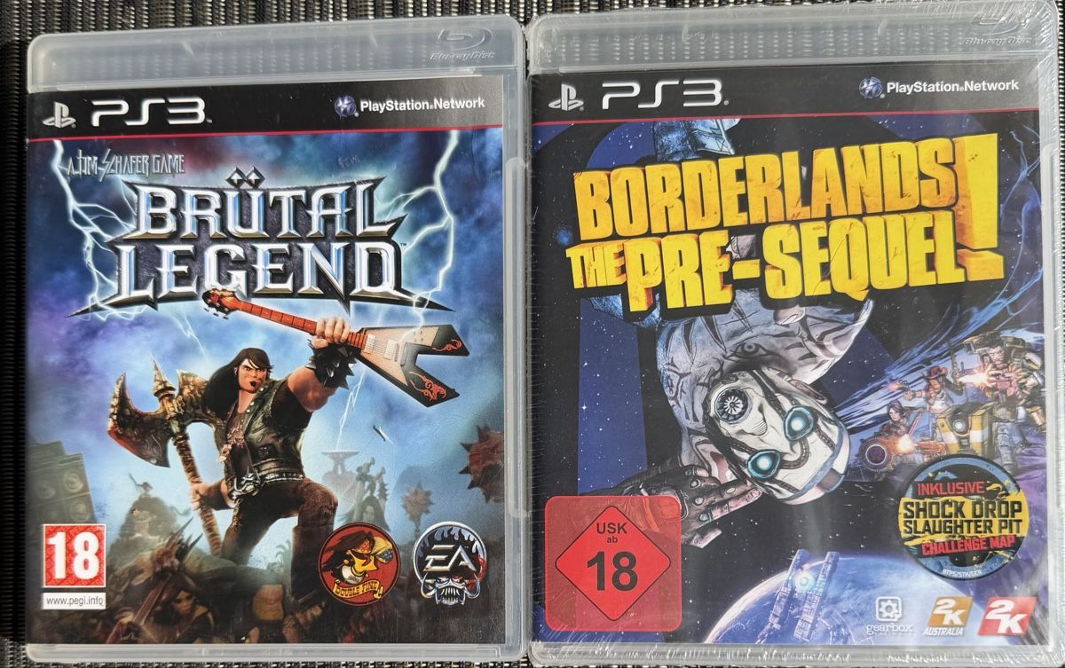 Giochi: PS3: Brutal Legend / Borderlands Pre-Sequel ab CHF 1.- – Nuovo (secondo la descrizione) da Emmenbrücke venduto da MZJackson
