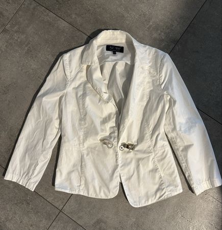 Giacca bianca Armani jeans
