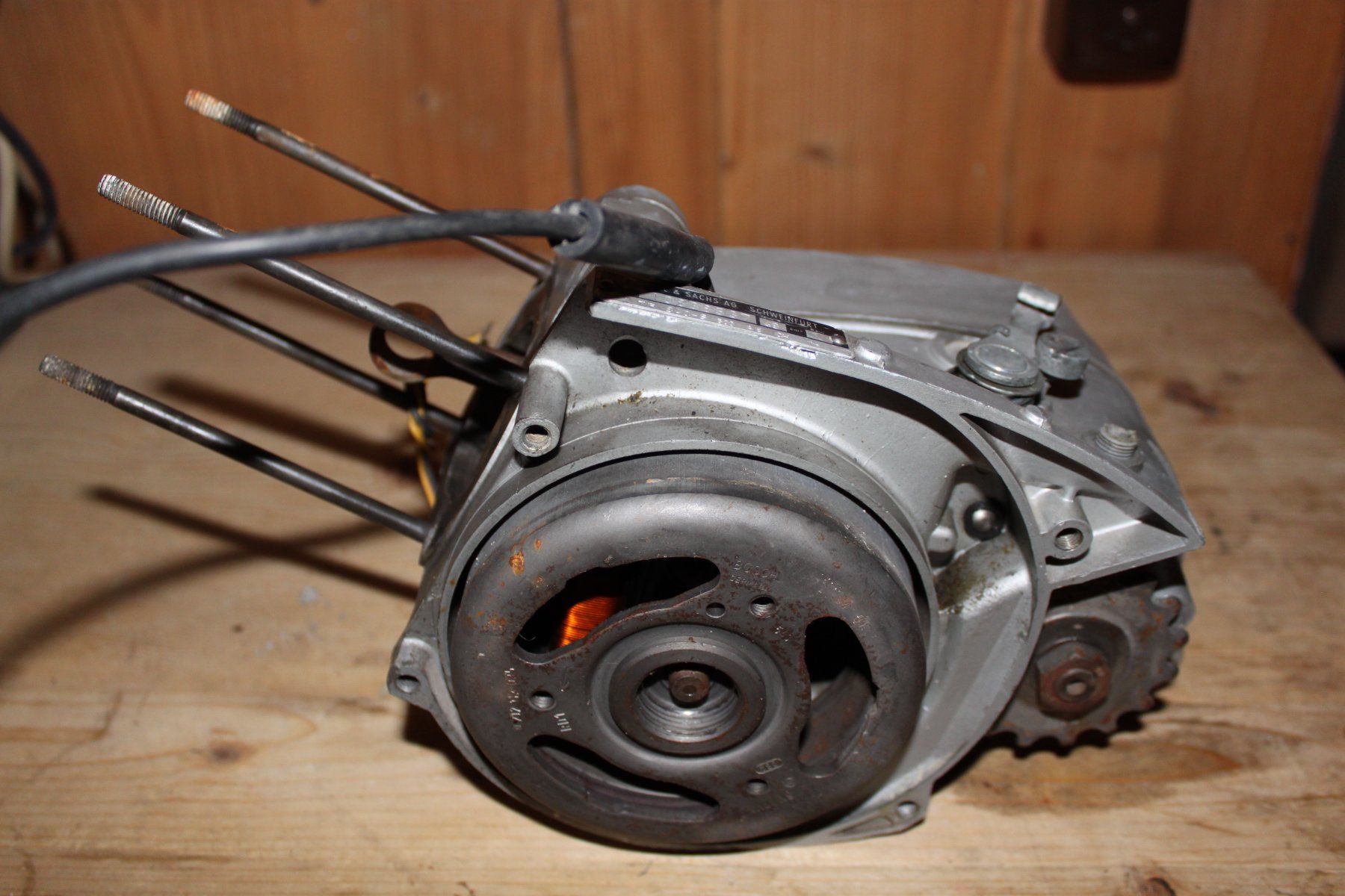 Sachs Motoren: Sachs Typ 503 AB Mofa Motor – Defekt aus Domat-Ems von Oiteli68