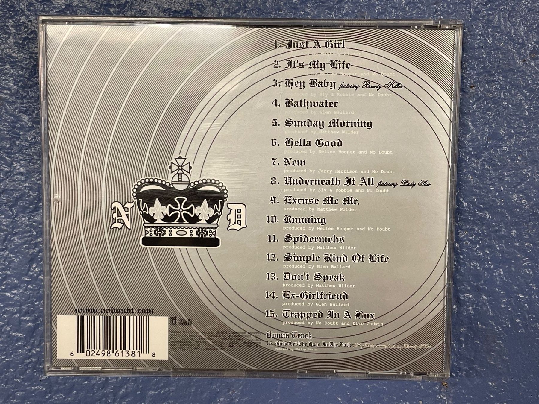 CD: [CD] NO DOUBT - The Singles 1992 - 2003 (2003) – Usato da Frasnacht venduto da DiskSelection 1