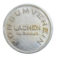Jeton * 100 Rappen Konsumverein Lachen & Umgebung * RRR