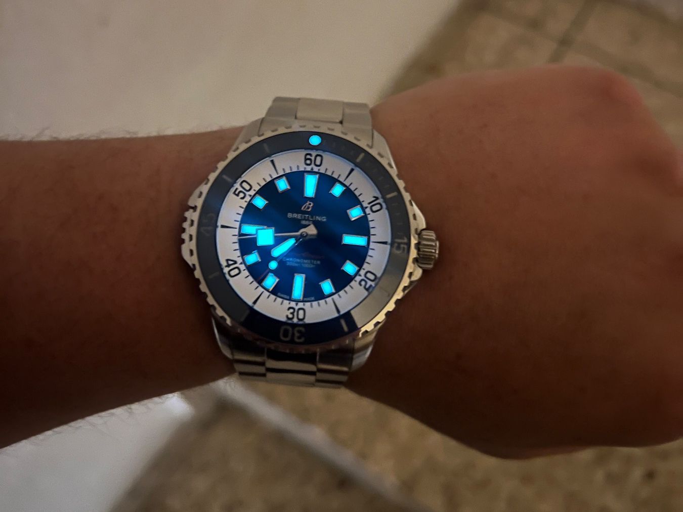Breitling Uhren: Breitling Superocean 46 - Dark Blue – Gebraucht aus Derendingen von MDPshopandmore 5
