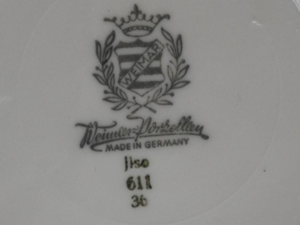 Schalen: Weimarer Porzellan - Obstschale – Gebraucht aus Stetten AG von Brissago25 2